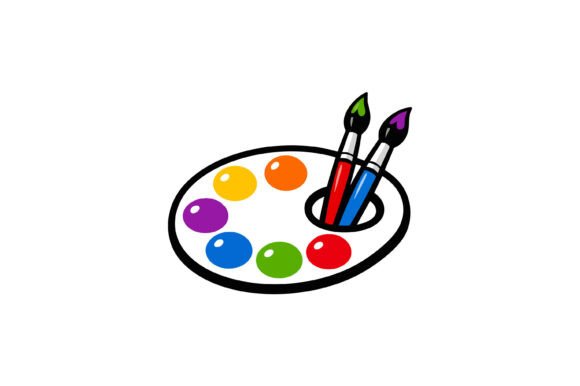 Artist Paint Palette Illustration: Selecting the Right Vector Assets for Creative Projects