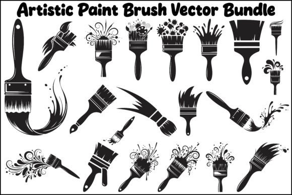 Artistic Paint Brush Vector Bundle: A Practical Guide to Expressive Design Assets