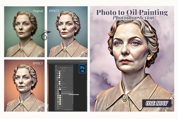 Artistic Photo to Oil Painting Photoshop: Evaluating Automated Realism