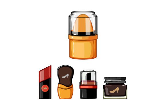 Different Types of Shoe Polish Cream Containers and Applicators