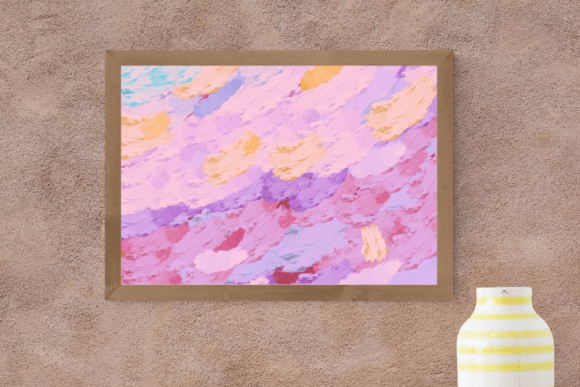 Elevating Digital Interiors: The Strategic Value of Abstract Impasto Wall Art Printables