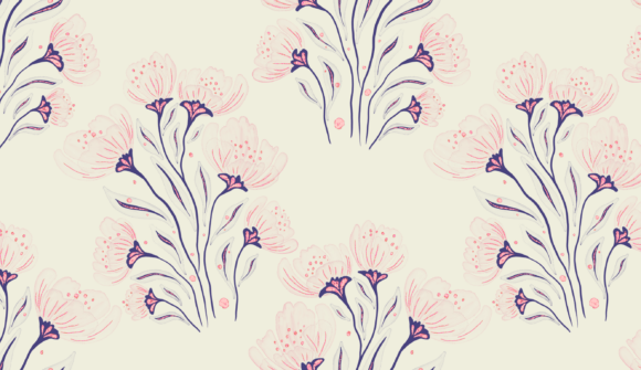 Ink Cosmos Floral Seamless Pattern Blush: Strategic Application in Premium Design