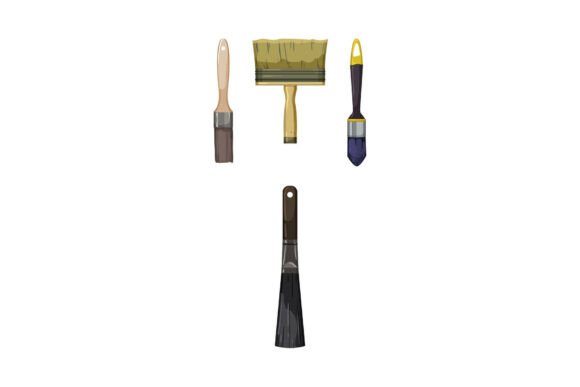 Painting Tool Collection with Various Br: A Guide to Creative Versatility
