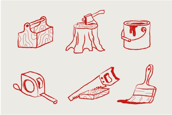 The Art of the Rough Sketch: Understanding Hand-Drawn Tool Illustrations in Digital Design
