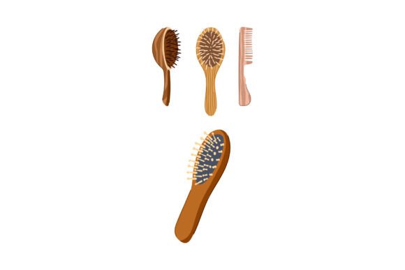 Transforming Daily Grooming with a Wooden Hair Brush and Comb Tools Set